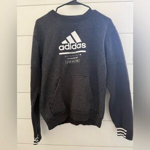 Adidas For Creators Only Crewneck Sweatshirt Mens Small Black Long Sleeve